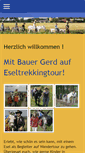 Mobile Screenshot of esel-trekking.de